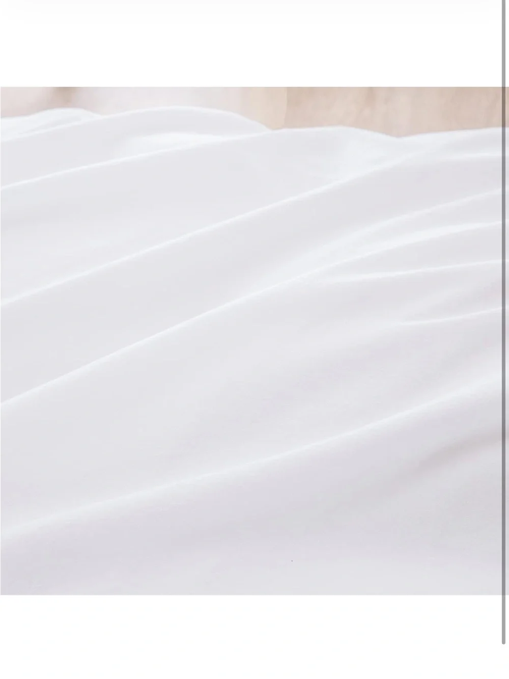 NEW BESTOUCH Duvet Cover Set 100% Washed Cotton. Linen Feel. Super Soft. White